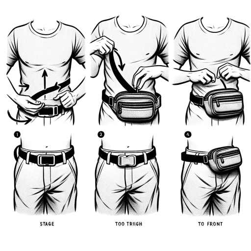 how to wear a belt bag