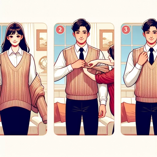 how to wear a sweater vest