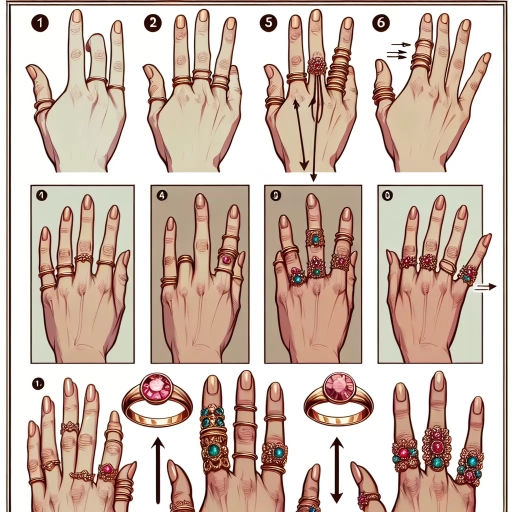 how to wear rings on multiple fingers
