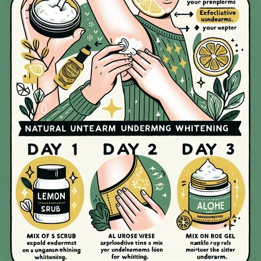 how to whiten underarm in 3 days