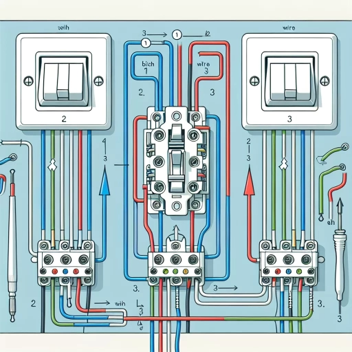 how to wire a light switch with 3 wires