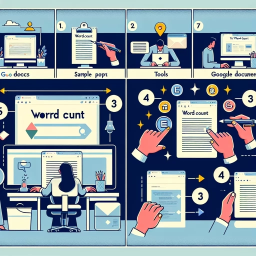how to word count in google docs
