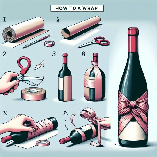 how to wrap a bottle of wine