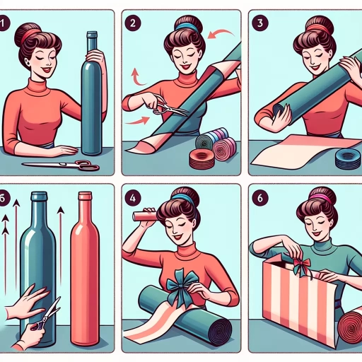 how to wrap a bottle