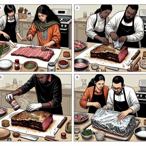 how to wrap a brisket