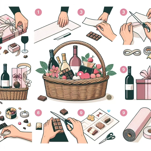how to wrap a gift basket