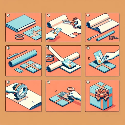 how to wrap a gift card