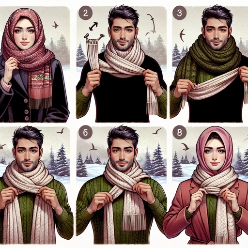 how to wrap a scarf