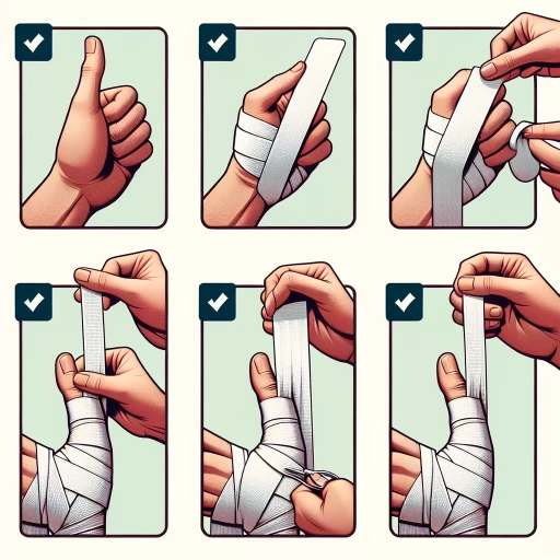 how to wrap a sprained thumb