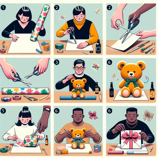 how to wrap a stuffed animal