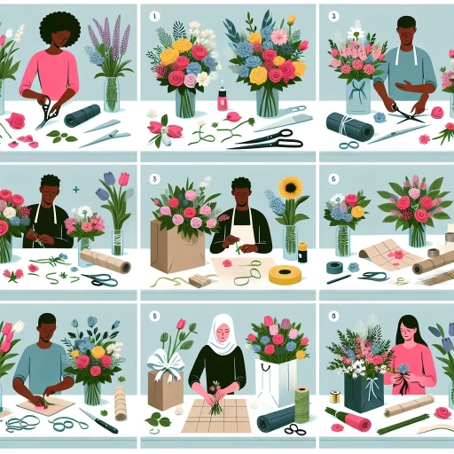 how to wrap flowers