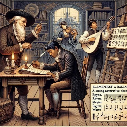 how to write a ballad