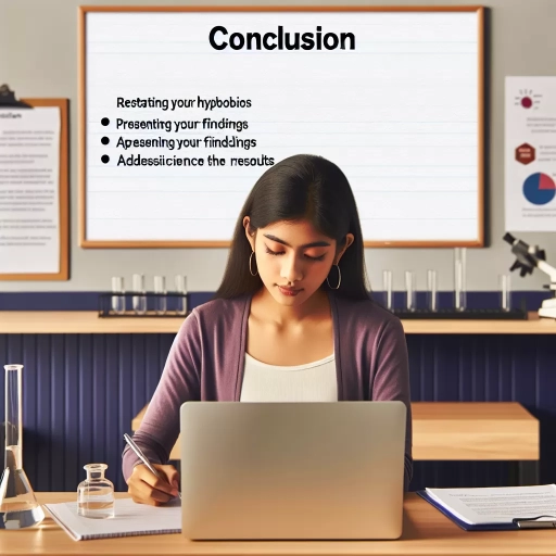 how to write a conclusion for a lab