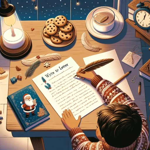 how to write a letter to santa