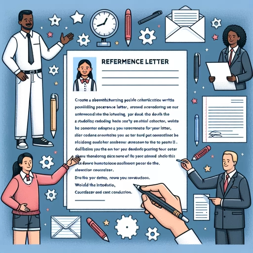 how to write a reference letter for a student