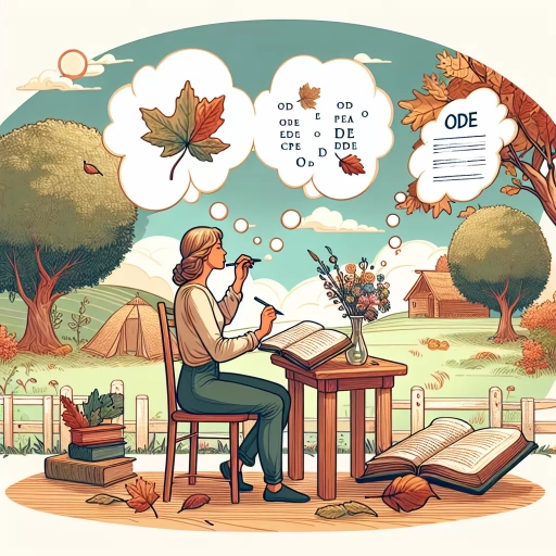 how to write an ode