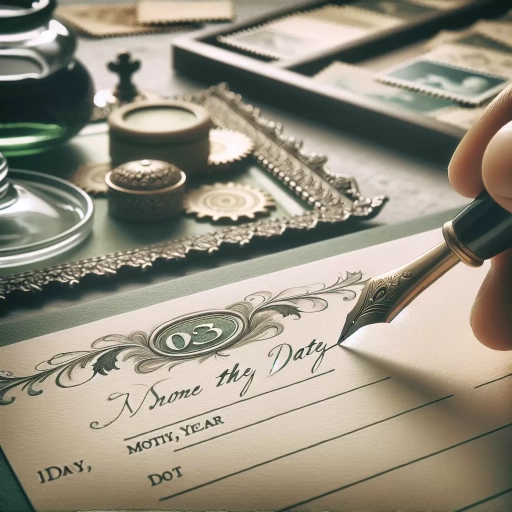 how to write date in formal letter