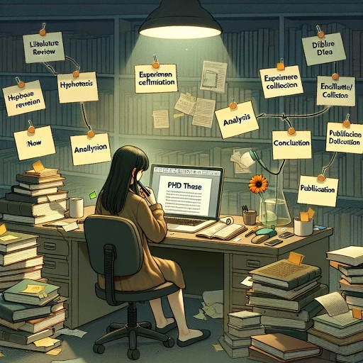 how to write phd