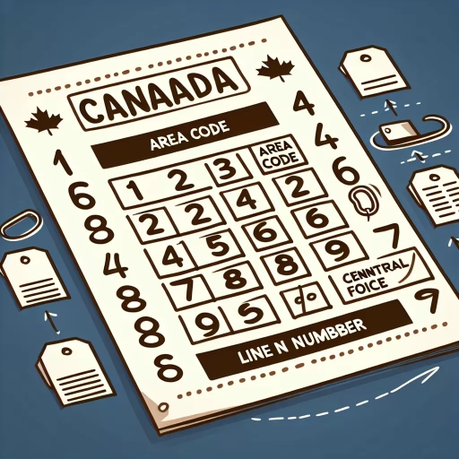 how to write phone number in canada