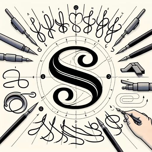 how to write s in cursive
