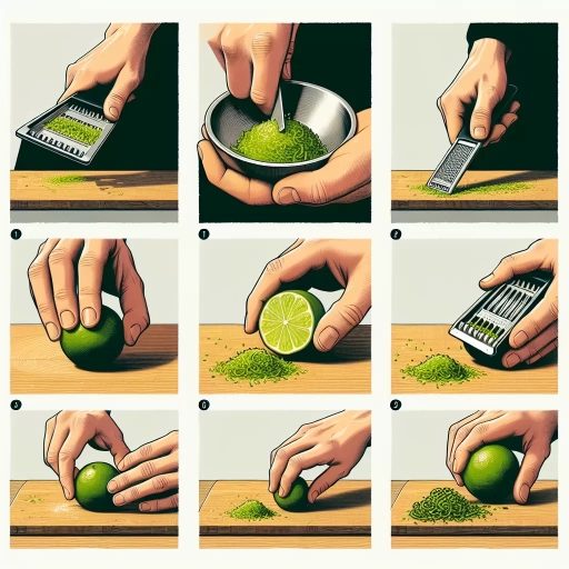 how to zest a lime
