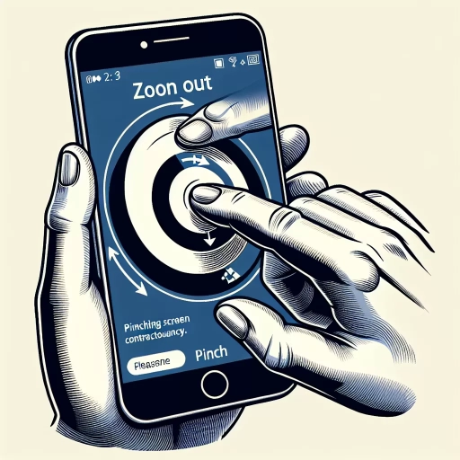 how to zoom out on iphone