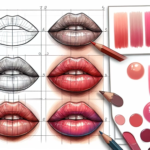 mouth how to draw lips