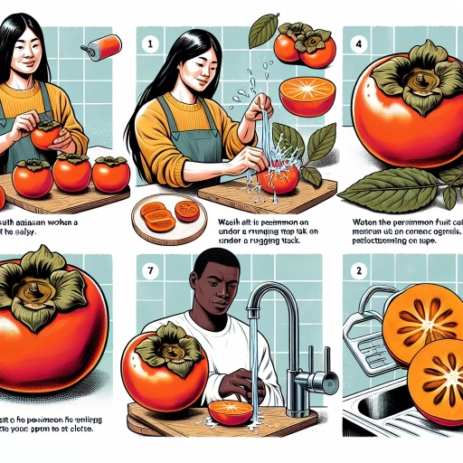 persimmon how to eat