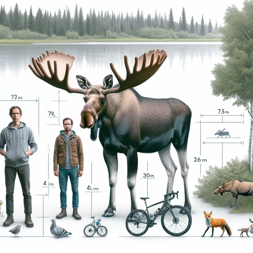 scale how big is a moose