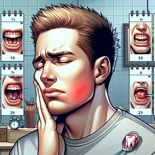 wisdom tooth growing pain how long