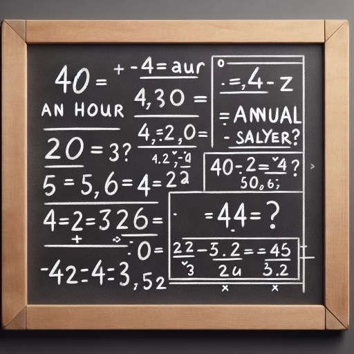 40 an hour is how much a year
