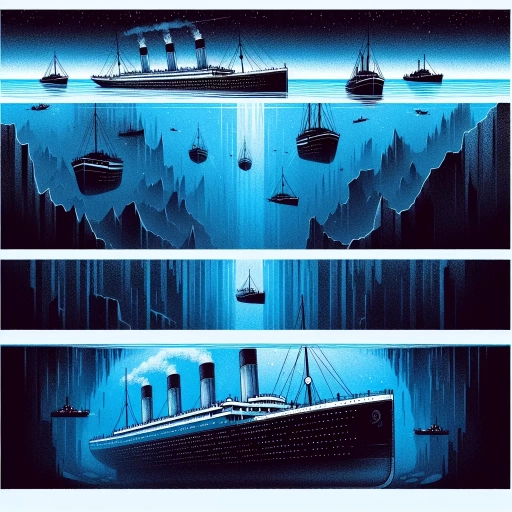 how deep is the titanic