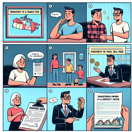 how do i transfer property to a family member tax-free canada
