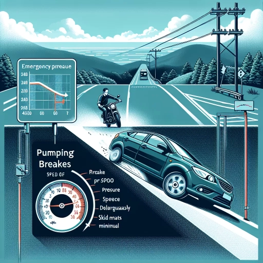 how effective is pumping as an emergency braking method?