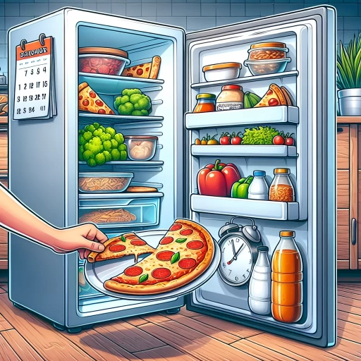 how long can pizza stay in the fridge