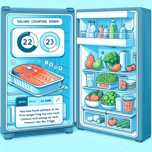 how long can salmon stay in fridge