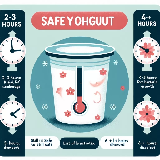 how long can yogurt stay out