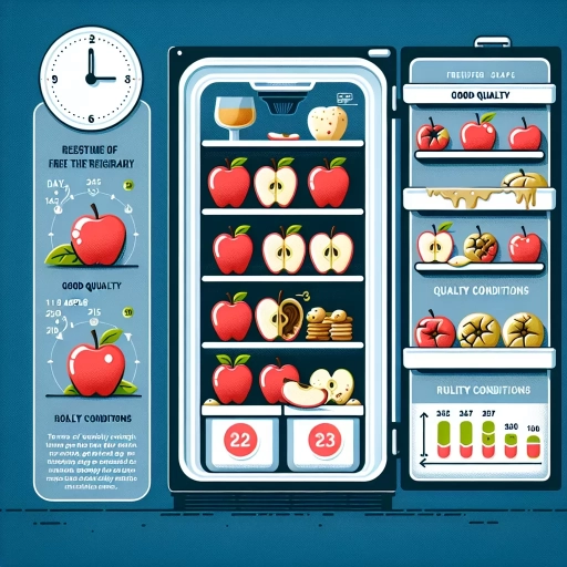 how long do apples last in the fridge