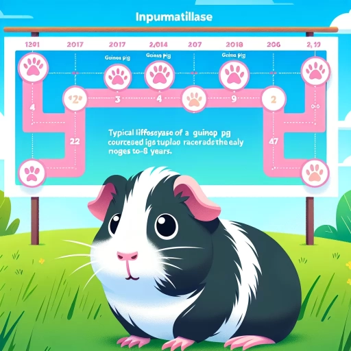 how long do guinea pigs live