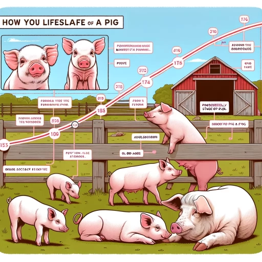 how long do pigs live