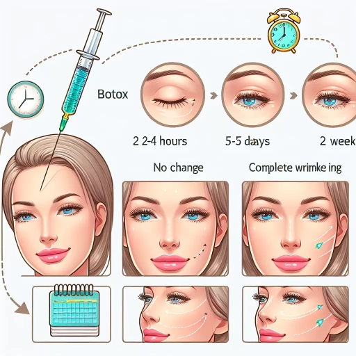 how long does botox take to work