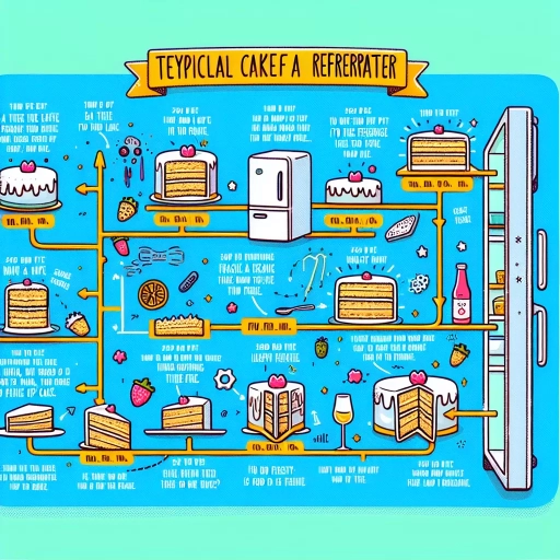 how long does cake last in fridge