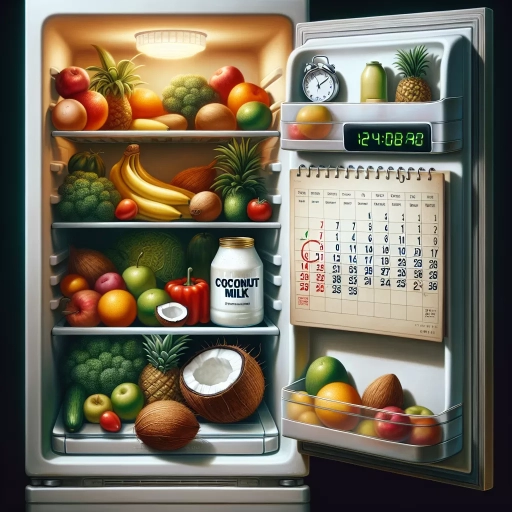 how long does coconut milk last in the fridge
