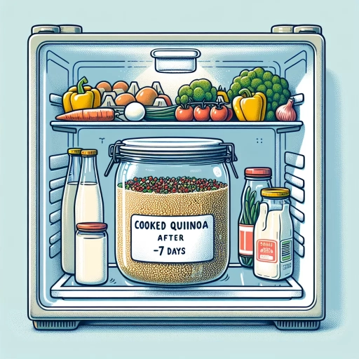 how long does cooked quinoa last in the fridge