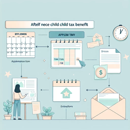 how long does it take to get child tax benefit after applying