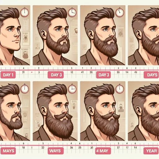 how long does it take to grow a beard