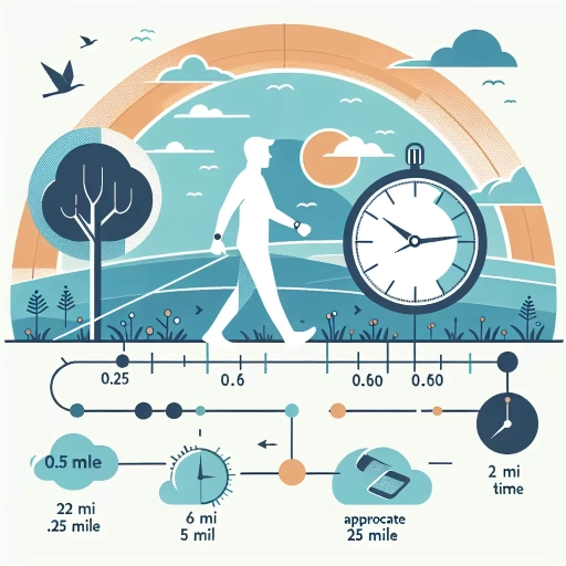 how long does it take to walk a mile