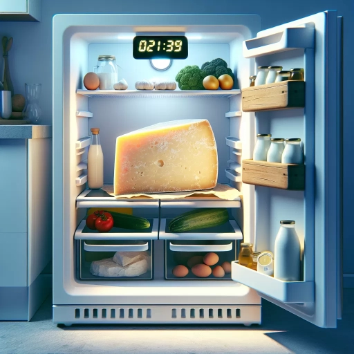 how long does parmesan last in fridge