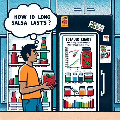 how long does salsa last in the fridge