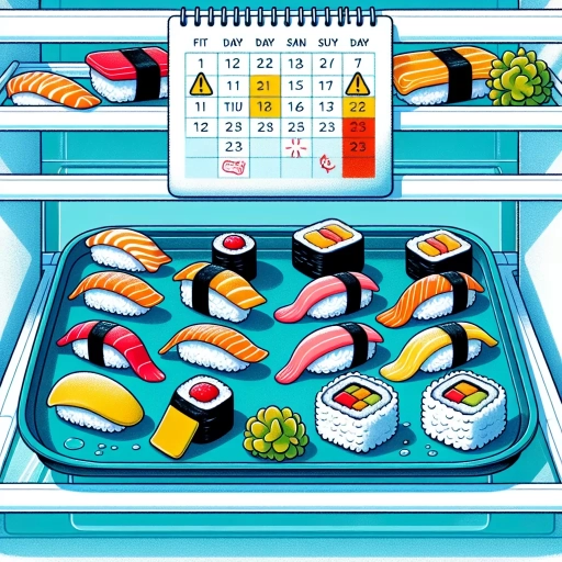 how long does sushi last in the fridge
